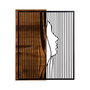 Wallity Esaret Escultura de Pared Negro y Nogal